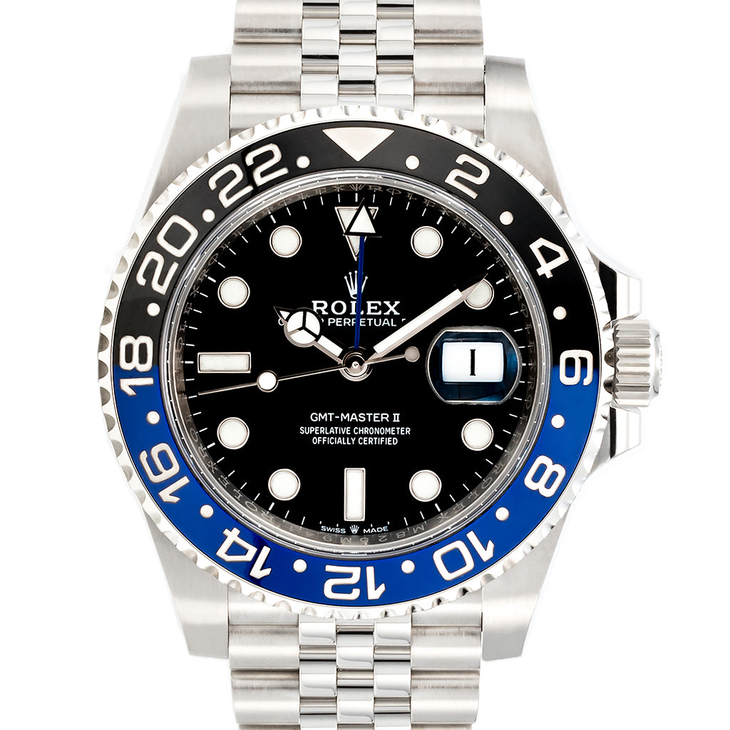 Rolex Oyster Perpetual GMT-Master II "Batgirl" Ref. 126710BLNR LC100