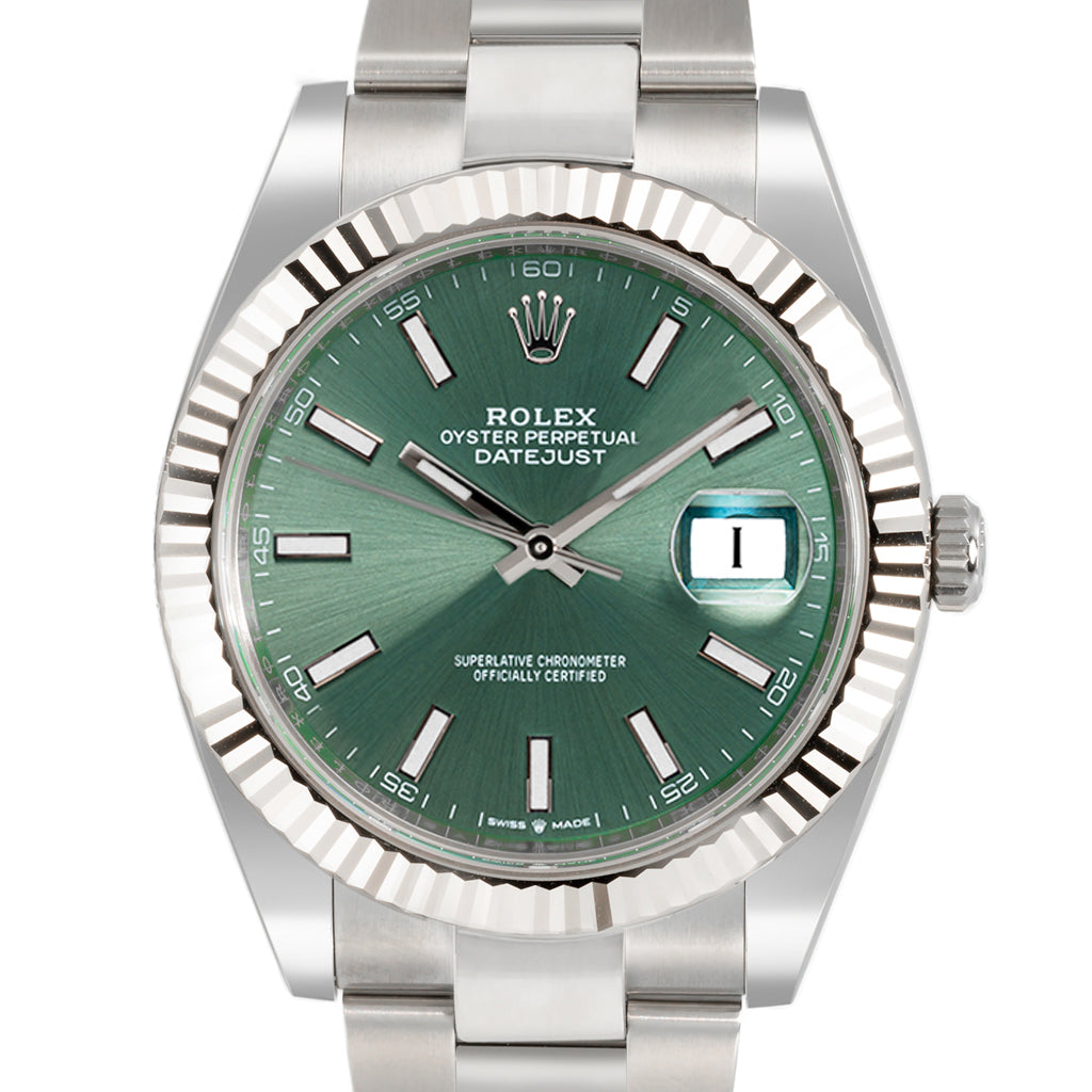 Rolex Oyster Perpetual Datejust 41 "Mint Green" Ref. 126334