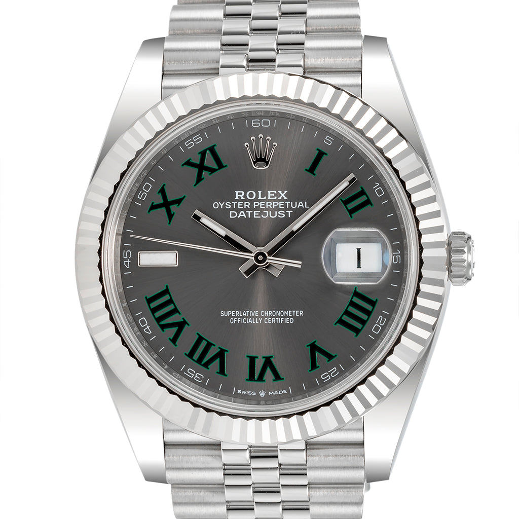 Rolex Oyster Perpetual Datejust 41 "Wimbledon" Ref. 126334