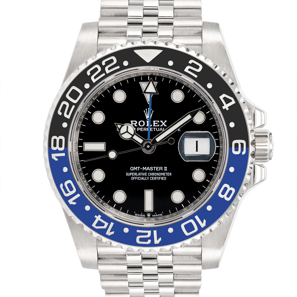 Rolex Oyster Perpetual GMT-Master II "Batgirl" Ref. 126710BLNR LC100