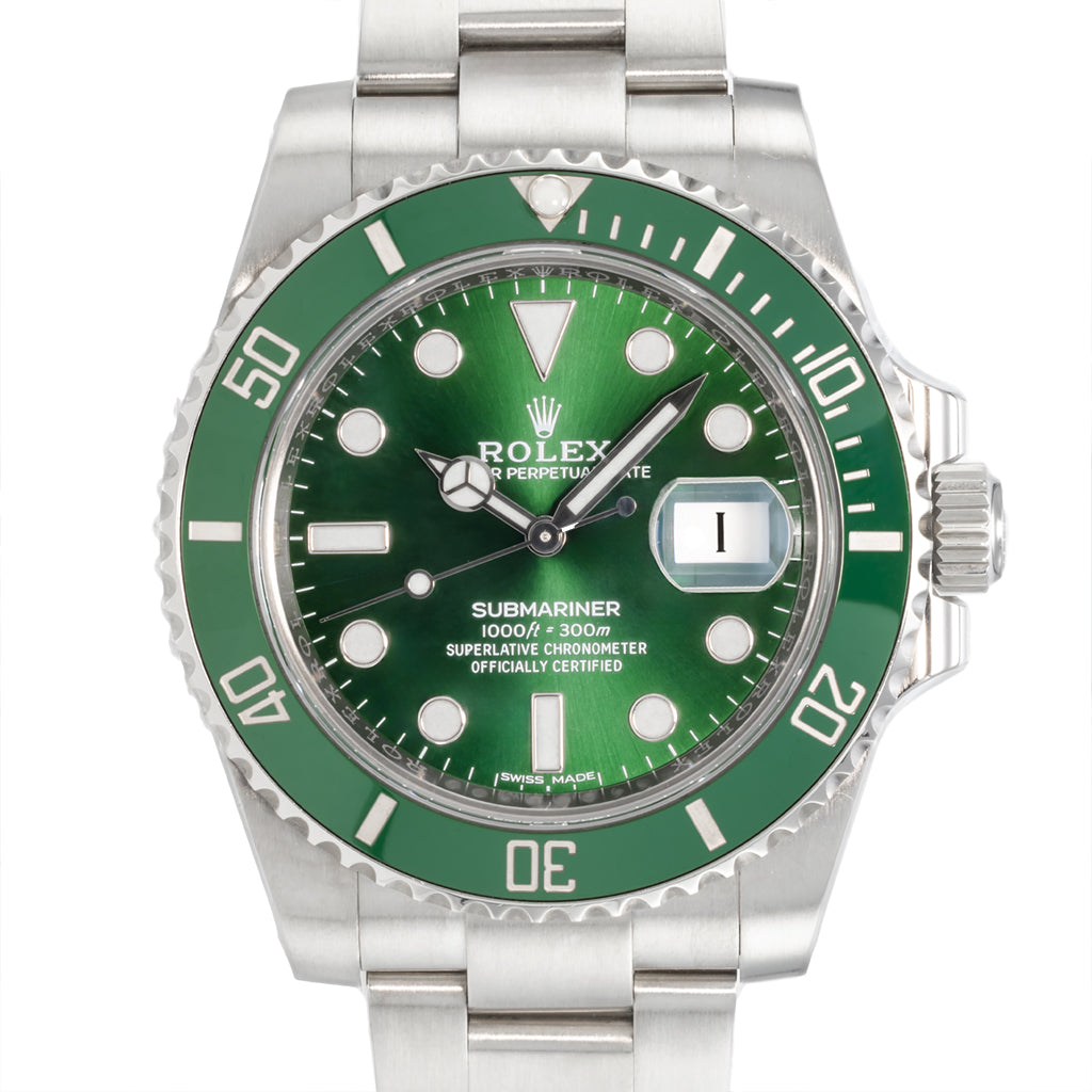 Rolex Oyster Perpetual Submariner Date "Hulk" Ref. 116610LV LC100